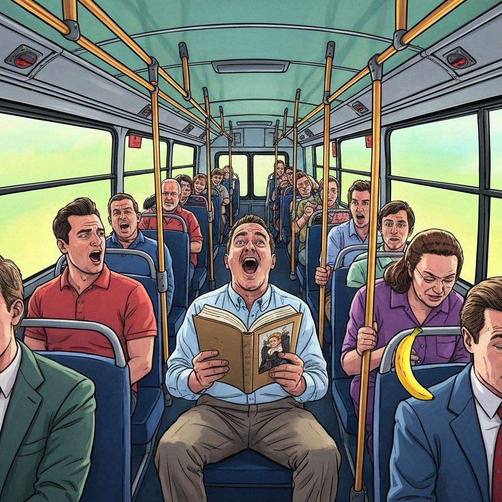 Autobus 840 o 7:00 rano